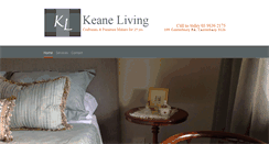 Desktop Screenshot of keaneliving.com.au